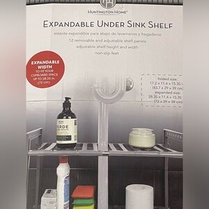 HUNTINGTON HOME® EXPANDABLE UNDER SINK SHELF